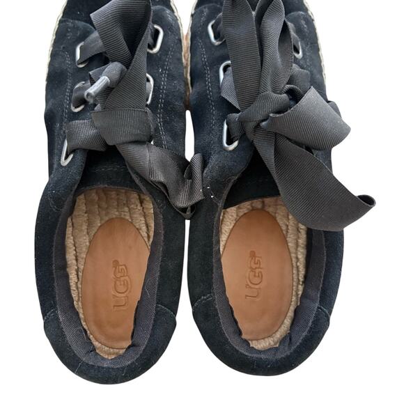 UGG Women's Brianna Suede Espadrille Sneakers - Picture 3 of 6